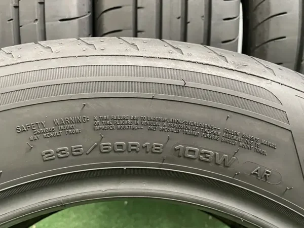 Anvelopa vara 235/60 R18 Goodyear Eagle F1 - imagine 4