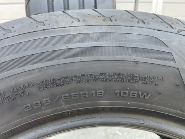 Anvelopa vara 235/65 R18 Goodyear Eagle F1 SUV - imagine 4
